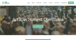 Desktop Screenshot of onemaster.org